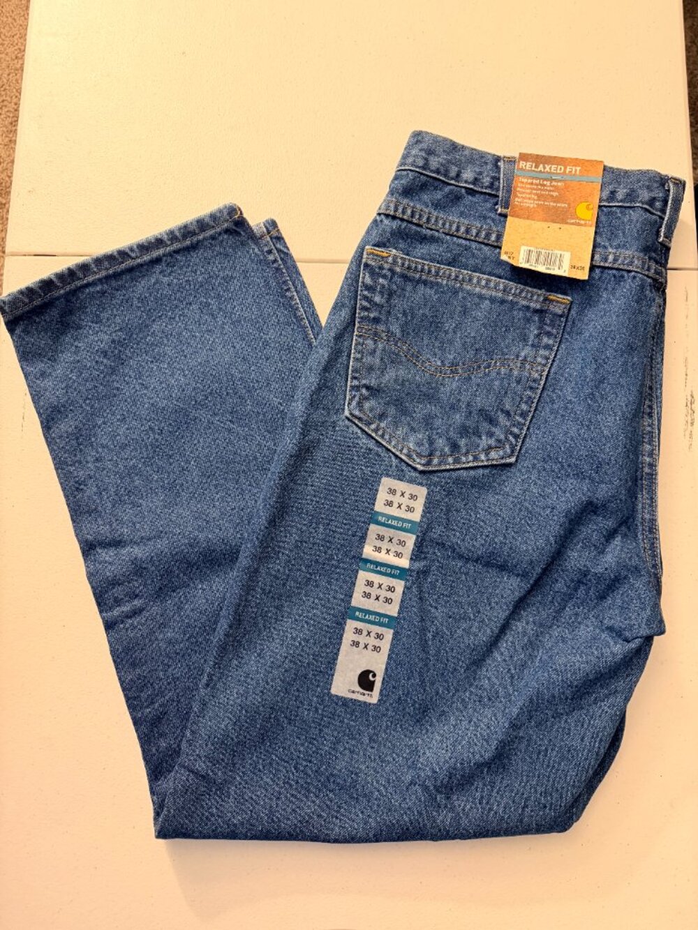 Men's Carhartt Jeans - Relaxed Fit - 38x30